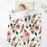 Югозападно легло одеяло с възглавница за калъф за легло диван хол пухкав фланелен фон Хвърлете одеялото подаръци за жени хвърля одеяло за новородено малко дете