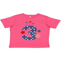 Inktastic Firecracker 3-ти подарък за рожден ден Момче за дете или малко дете тениска