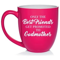 Най -добрите приятели се повишават в подарък за чаена чаша за чаша за кафе на кръстница за нея, сестра, жени, кръст, семейство, сладка, бременност, ден на майката, най -добър приятел