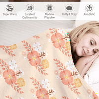 Boho Bed Bendle с калъфи за възглавници за диван диван офис пролетно одеяло подаръци за жени одеяло за възрастни тийнейджъри