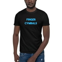 Памучна тениска с кимбали със сини пръсти с неопределени подаръци
