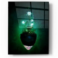 Епично изкуство „Билково движение I“ от Марио Санчес Невадо, изкуство на акрилно стъкло, 24 x36