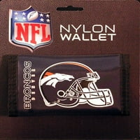 Денвър футбол Broncos Nylon Trifold Wallet
