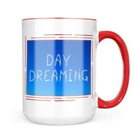 Денят на Neonblond Сънуване на облаци Подарък за халан за чисти за кафе за любители на чай за кафе