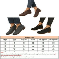 Lacyhop дамски външни не-плъзгащи ежедневни обувки удобно приплъзване на мокасини устойчиви плисирана обувка с лодка Черен 6.5