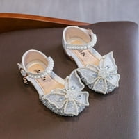 Малко дете малко големи деца момичета сватбени сандали