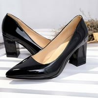 Giligiliso обувки жени модни социрани пръсти на кокетни токчета високи токчета плътни цветове небрежни обувки с високи токчета