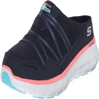 Skechers Sport Woman's Air Streamer Fashion Sneaker, Navy Pink, САЩ