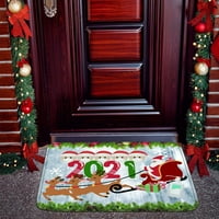Fnochy Outdoor Inador Clearance Весела Коледа добре дошли врати на закрито домашно килими декор 40x