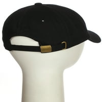 Персонализирана буква интиална бейзболна шапка a до z цветове на екипа, черна капачка бяла синя буква j