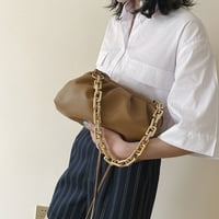 Loygkgas Нова дълга акрилна верига чанта за каишка дръжка жени женска чанта за подмяна на чанти