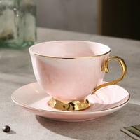 250мл керамика чаша кафе с чинийка уникален сок чаша керамика мляко чаша