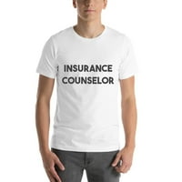 Застрахователен съветник смела тениска с къс ръкав памучна тениска от неопределени подаръци