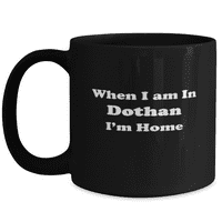 Преместване от подаръци на Дотан - преместване в халба за кафе Dothan - преместване от Dothan Cup - Преместване на подаръци за рожден ден на Дотан за мъже и жени, които се отдалечават - черен 15oz. Халба