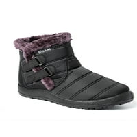 Кезитин за мъже зимни снежни ботуши плюшени топли обувки за глезени водоустойчиви обувки водоустойчиви обувки