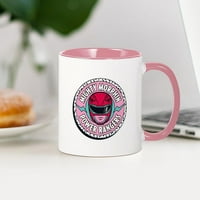 Cafepress - Mighty Morphin Power Rangers Червено - Оз керамична чаша - Новост Чаша за чай за кафе