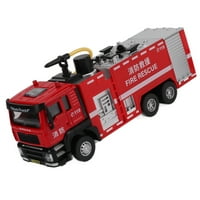 Издърпайте пожарната кола с издърпване на водата, сплав на пожарната сплав с висока симулация за подарък Britbday