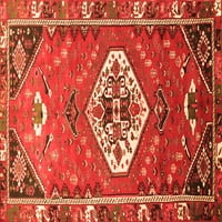 Ahgly Company Indoor Rectangle Persian Orange Traditional Area Rugs, 2 '5'